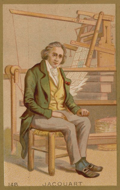 Joseph Marie Jacquard by French School