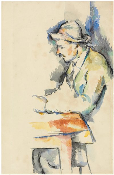 The Card Players, c.1896 by French School