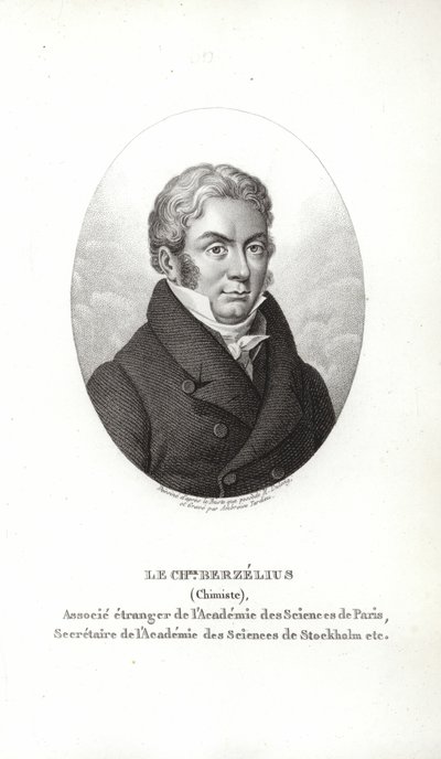 Jöns Jacob Berzelius by French School