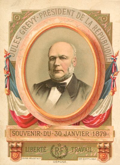 Jules Grevy, President of France, 1879 by French School