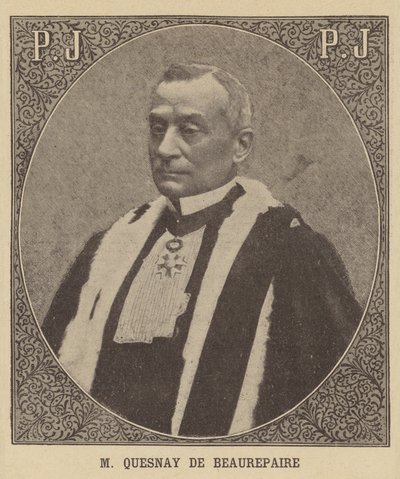 Jules Quesnay de Beaurepaire, French Judge by French School