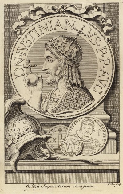 Justinian I the Great by French School
