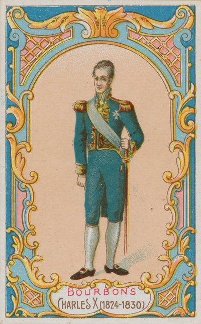 King Charles X of France by French School