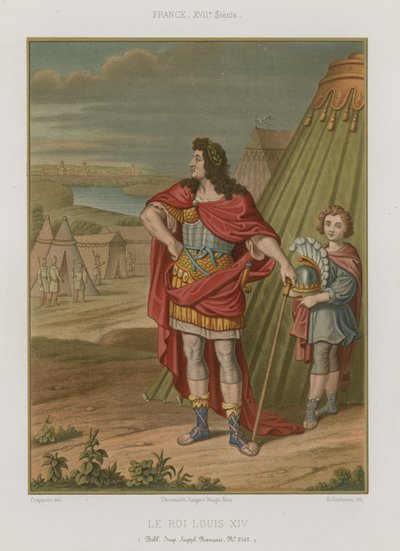 King Louis XIV of France by French School