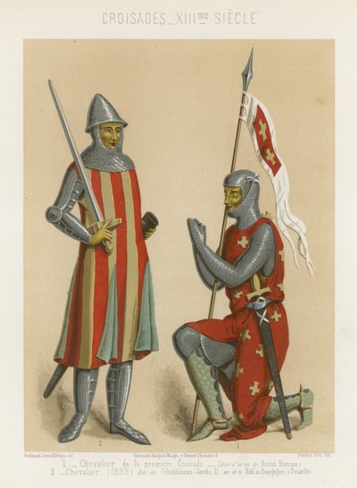 Knight of the first Crusade by French School