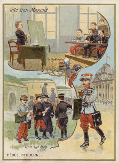 The War School by French School