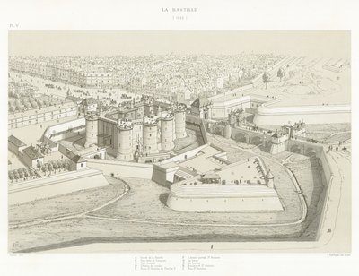 The Bastille, 1650 by French School