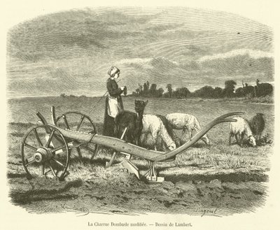 The Modified Dombasle Plow by French School