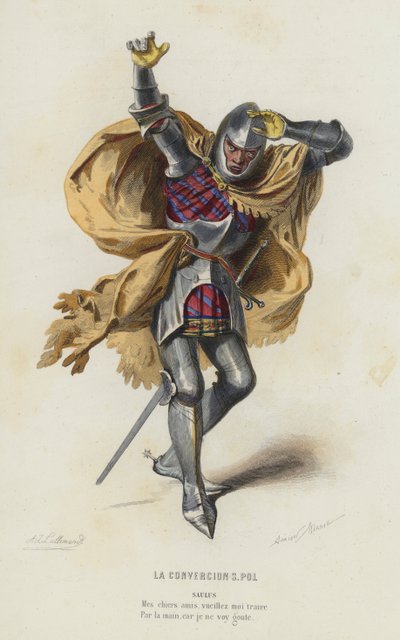 The Conversion of St. Paul by French School