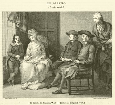 The Family of Benjamin West by French School