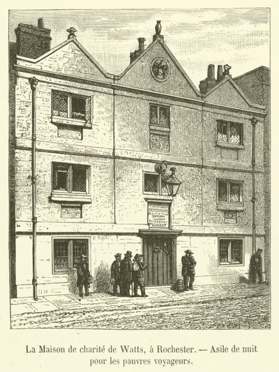 Watts Charity House, Rochester, Night Shelter for Poor Travelers by French School