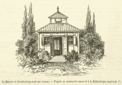House Where Swedenborg Had His Visions by French School