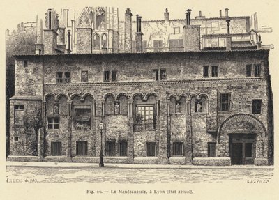 The Manecanterie in Lyon, Current State by French School