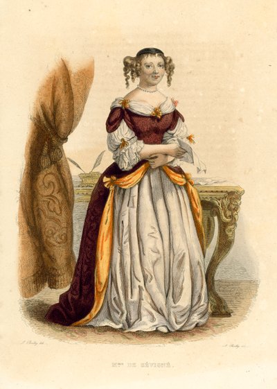 Marquise de Sevigne by French School