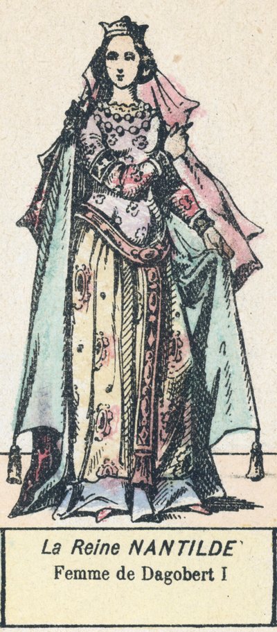 Queen Nantilde, Wife of Dagobert I by French School
