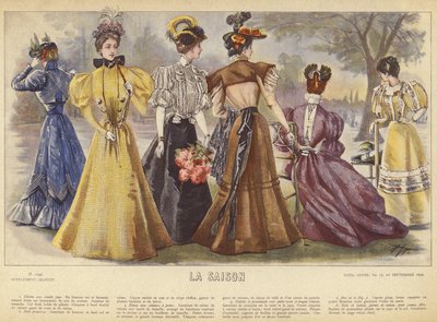 The Season Fashions by French School