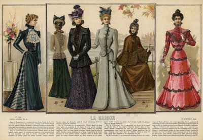 The Season Fashions by French School