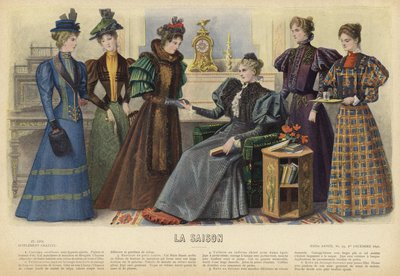 The Season Fashions by French School