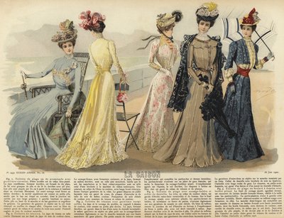 The Season Fashions by French School