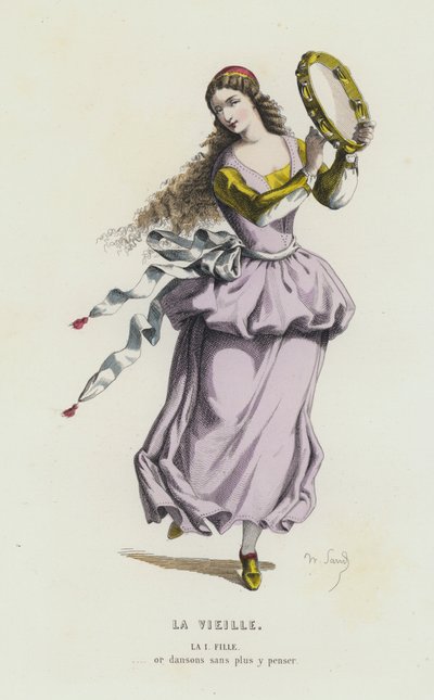 The Old Woman by French School