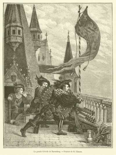 The Great Rattle of Nuremberg by French School