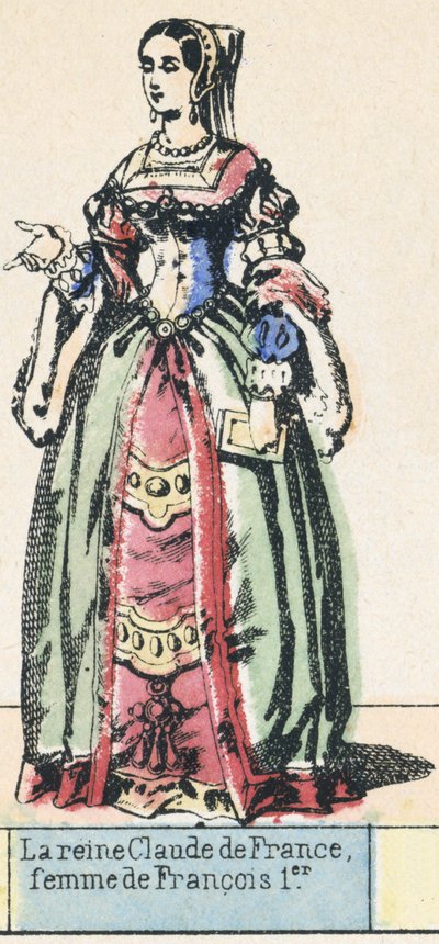 Queen Claude of France, wife of Francis I by French School