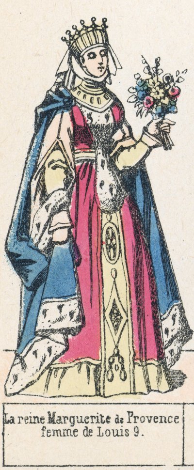 Queen Marguerite of Provence, Wife of Louis IX by French School