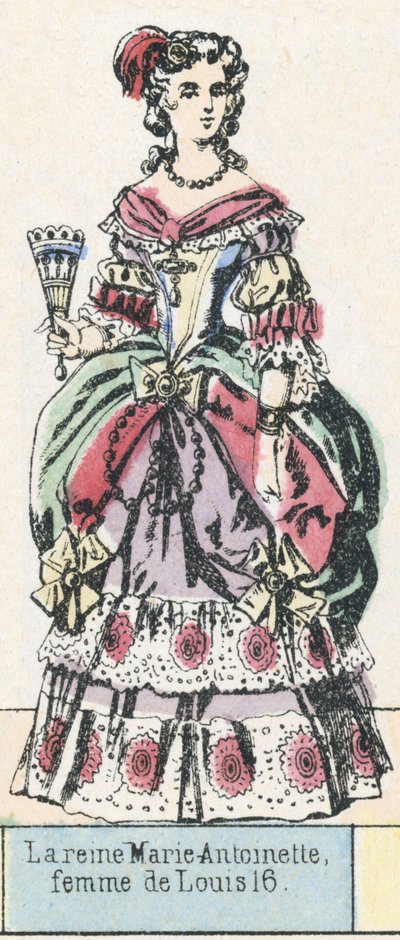 Queen Marie-Antoinette, Wife of Louis XVI by French School