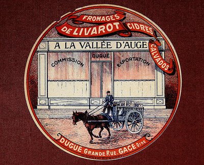 Label for Cheese from Livarot 