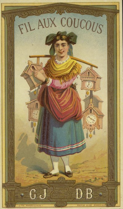 Label for Cuckoos thread by French School
