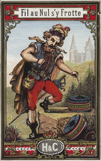 Label for Fil au Nul sy Frotte by French School