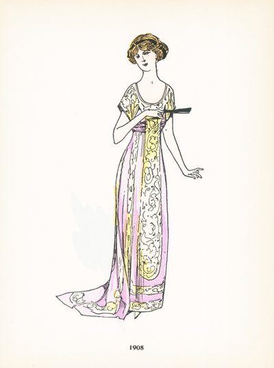 Ladies Fashion, 1908 by French School