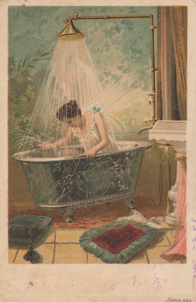 Lady in Bath by French School