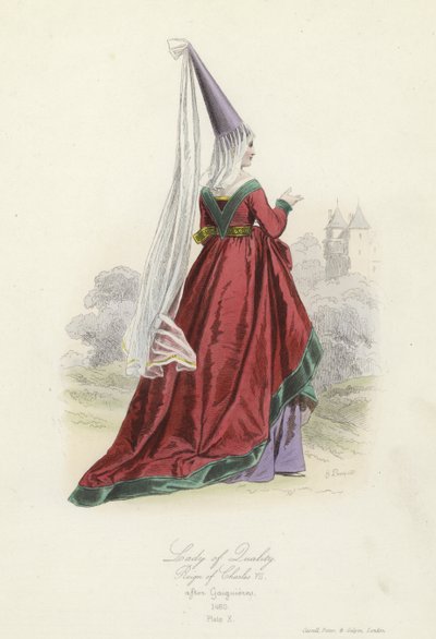 Lady of Quality, Reign of Charles VII of France by French School