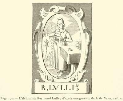 The Alchemist Raymond Lulle by French School
