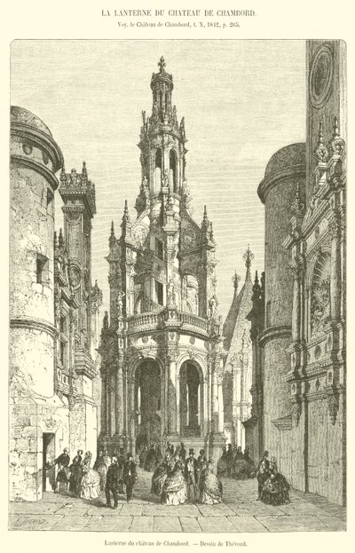 Lantern of the Chateau de Chambord by French School