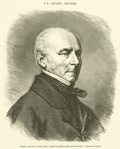 Laugier, Engraver in Intaglio (engraving) by French School