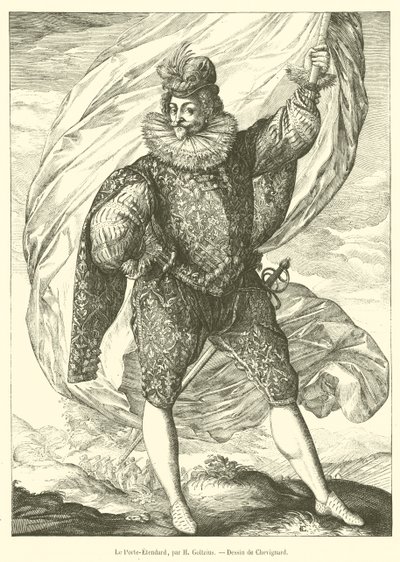 The Standard Bearer by French School