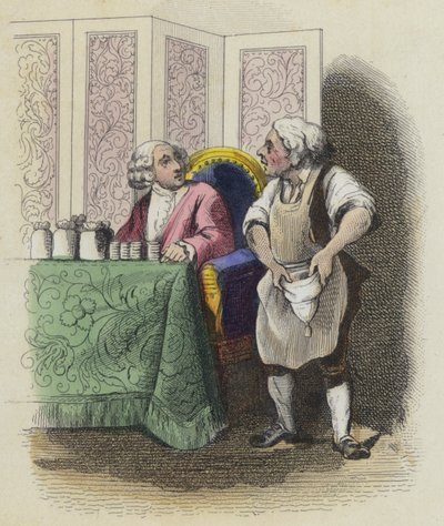 The Cobbler and the Financier by French School