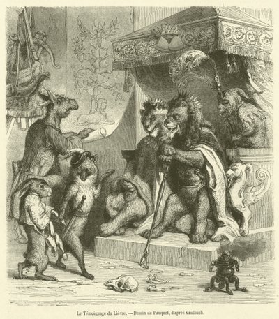 The Testimony of the Hare by French School