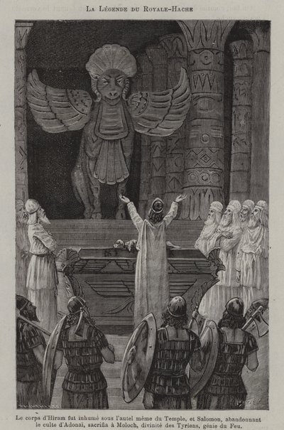 Legend of the Royal Axe by French School