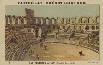 The Arenas of Arles, Bouches-du-Rhone by French School