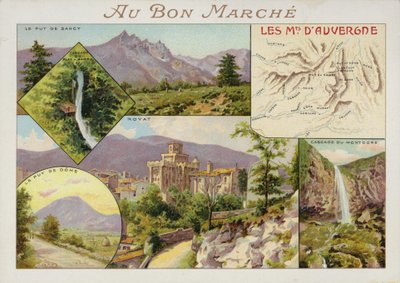 The Mountains of Auvergne by French School