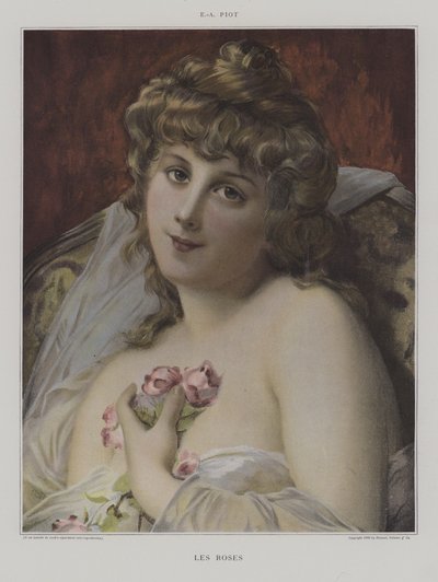 Les Roses (Roses) by French School