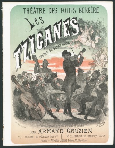 The Gypsies by French School