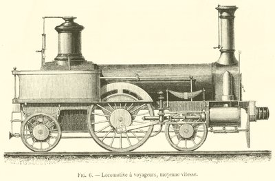 Passenger Locomotive, Medium Speed by French School