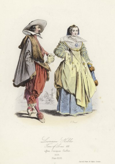 Lorraine nobles of the time of Louis XIII of France by French School