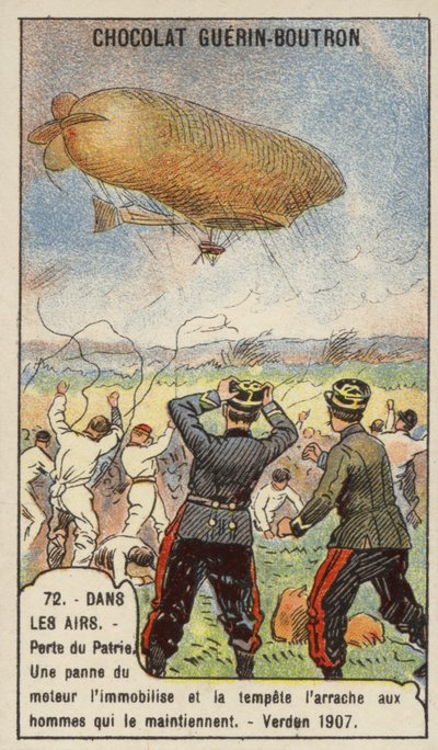 Loss of the French military airship Patrie, Verdun by French School