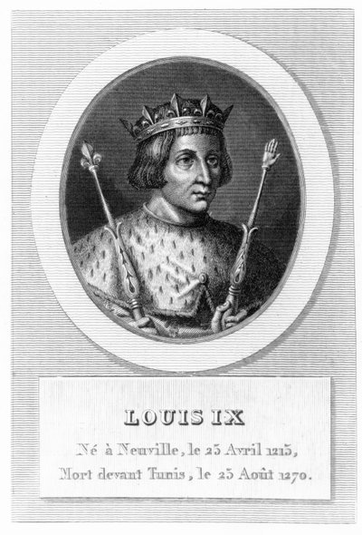 Louis IX (Saint-Louis) by French School