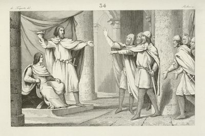 Louis V, last Carolingian King of Western Francia by French School